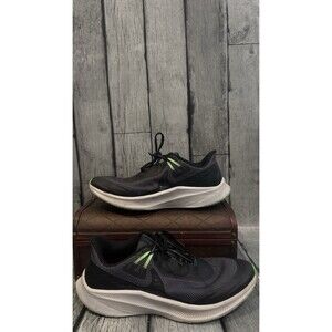 Nike Quest 3 Shield Black Poison Green CQ8894-010 Men’s 8.5